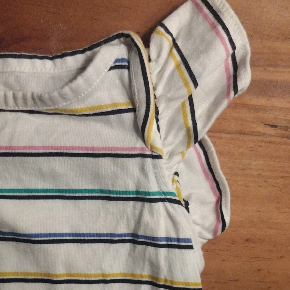 GAP Multicolored Striped Bodysuit Soft Cotton One Piece​